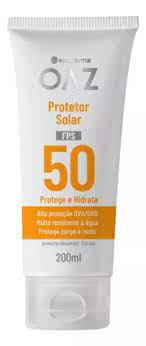 PROTETOR SOLAR OAZ 50FPS 200ML