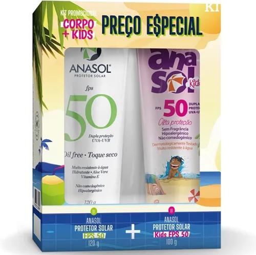 KIT ANASOL FPS 50 E FPS 50 KIDS
