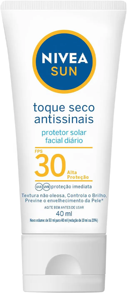  PS NIVEA SUN FACIAL T SECO ANTISSINA FPS30 40ML