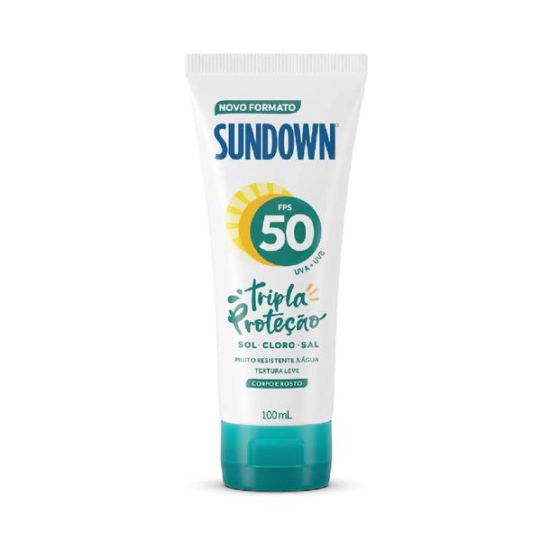 PROT.SOL.SUNDOWN FPS 50 TRIPLA PROT.100ML