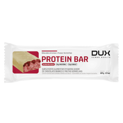 BARRA DE PROTEINA DUX 70G FRUTAS VERMELH