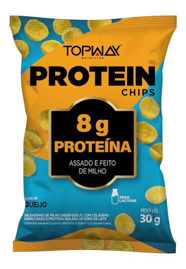 PROTEIN CHIPS TOPWAY 30G QUEIJO