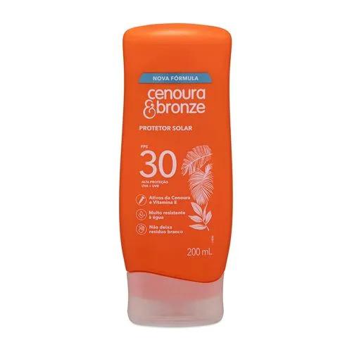 PROTETOR SOLAR FPS30 CENOURA/BRONZE 200ml