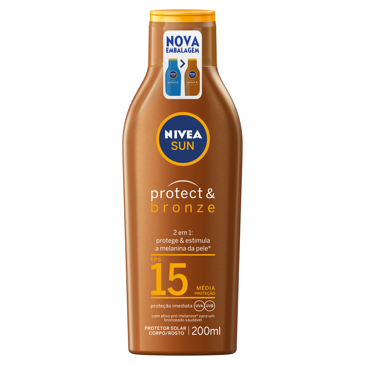 PROTETOR SUN PROTEBRONZE F15 200ML