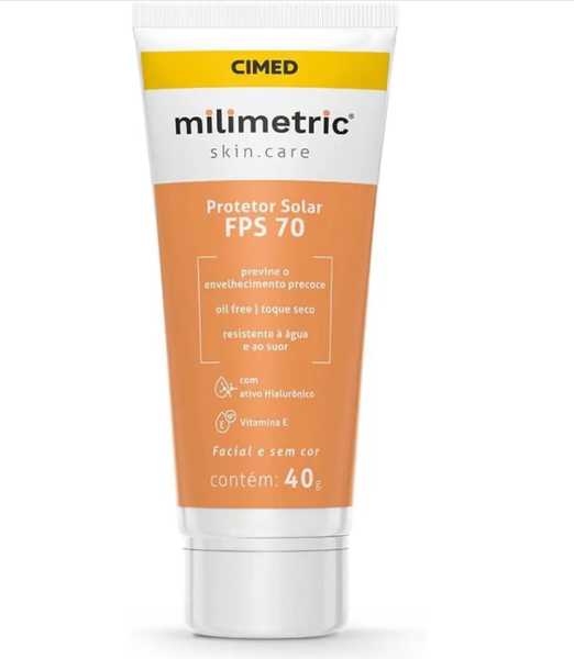 PROTETOR SOLAR MILIMETRIC 40G 70 FPS