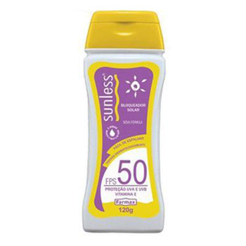PROTETOR SOLAR SUNLESS 60 FPS 120G