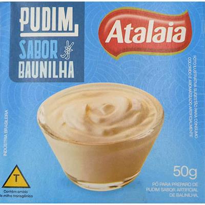 ATALAIA PUDIM 40G SABOR BAUNILHA