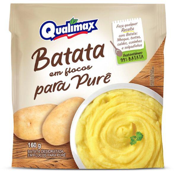 PURE DE BATATA QUALIMAX SACHE 160G