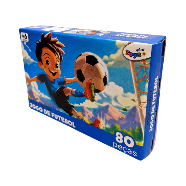 Brinq Quebra Cabeca 80 Pecas  Mini Toys Jogo De Futebol 6387