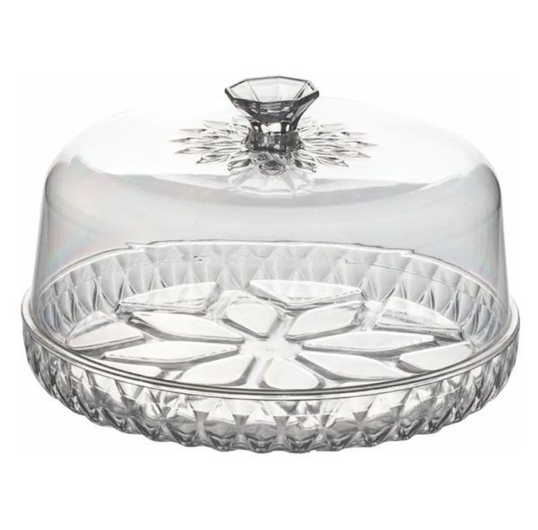 QUEIJEIRA C/TAMPA GLAMOUR PLASUTIL 18CM