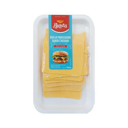 QJ.CHEDDAR BURITIS 150G FATIADO