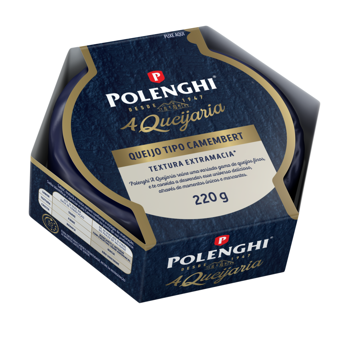 QJ POLENGHI CAMEMBERT SÉLEC/INTENSE 220G