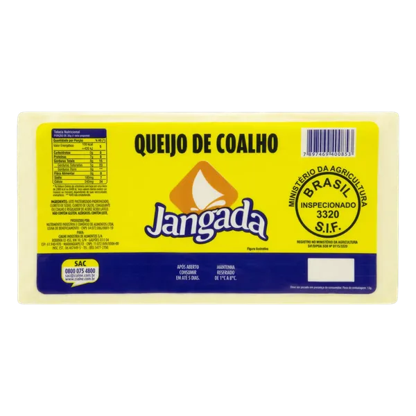 QUEIJO COALHO JANGADA KG