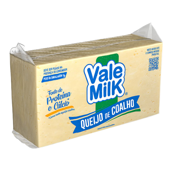 QUEIJO VALE MILK COALHO 500G TRADICIONAL