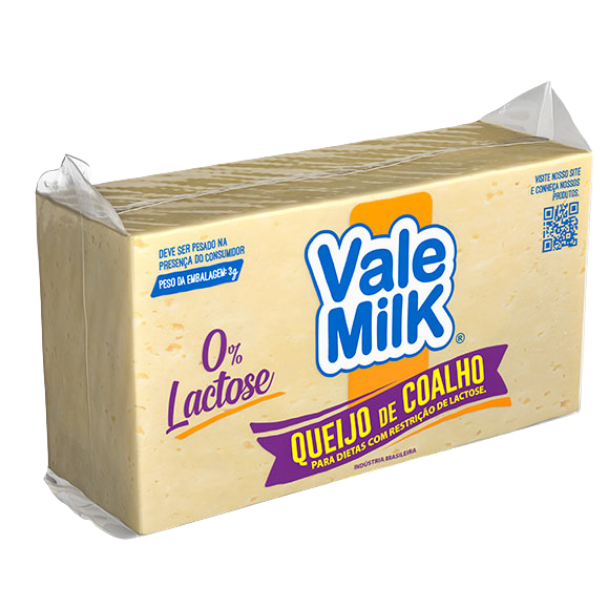 QUEIJO VALE MILK ZERO COALH 500G