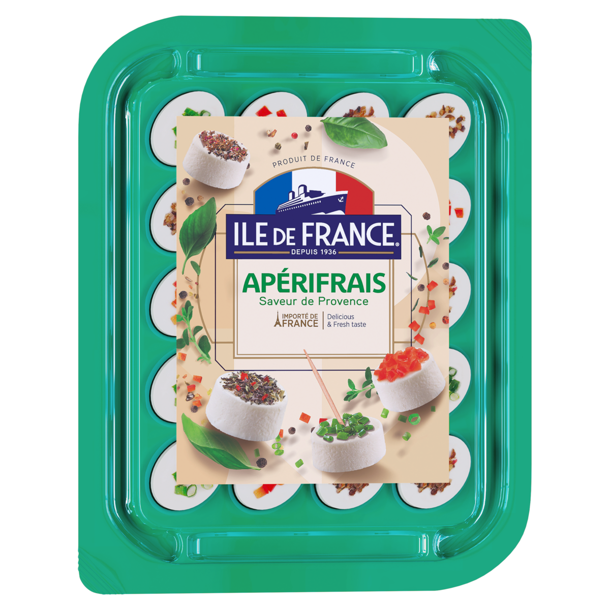 QUEIJO CREM ILE DE FRANCE PROVENCE 100GR