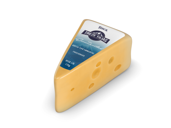QUEIJO EMMENTAL TIROL TREZE T 175GR