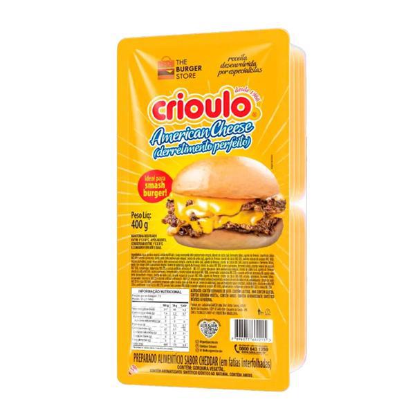 PREPARADO ALIMENTICIO SABOR CHEDDAR CRIOULO 400g