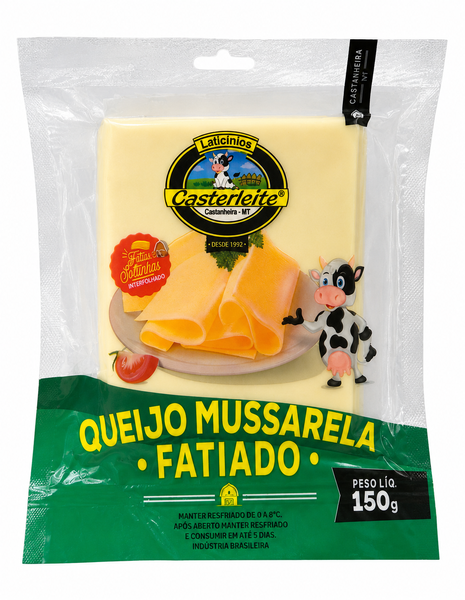 QJ.MUSSARELA CASTERLEITE 150G FAT