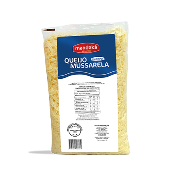 QUEIJO MANDAKA MUSSARELA EM FIAPOS