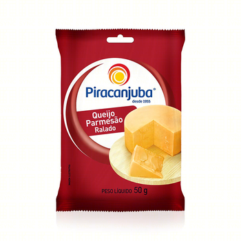 QUEIJO PIRACANJUBA  PARMESAO 50G