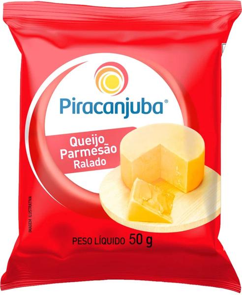 QUEIJO RALADO PIRACANJUBA PARMESAO 50G