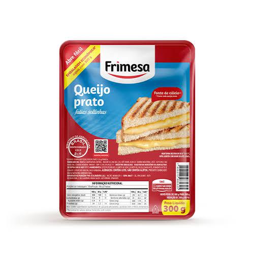 Queijo Prato Fatiado Frimesa 300g