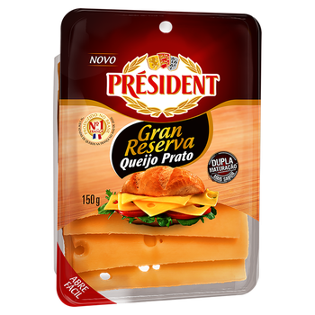 QUEIJO PRESIDENT PRATO GRAN RESERVA 150G