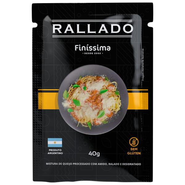 QUEIJO RALLADO FINISSIMA 40G