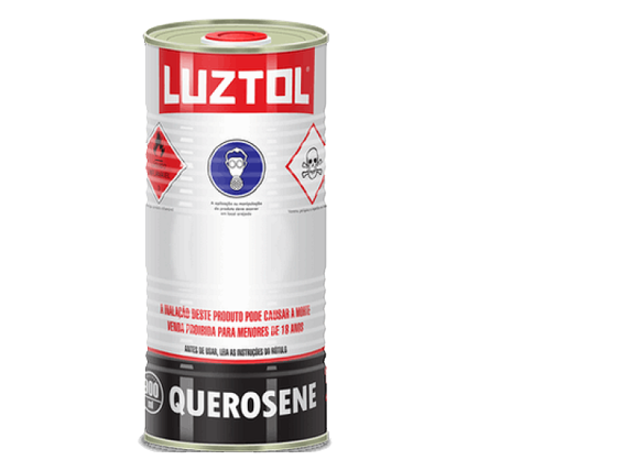 QUEROSENE LUZTOL 900ML LATA (SOLVENTE)