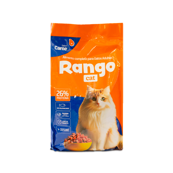 RACAO RANGO CAT 1KG CARNE