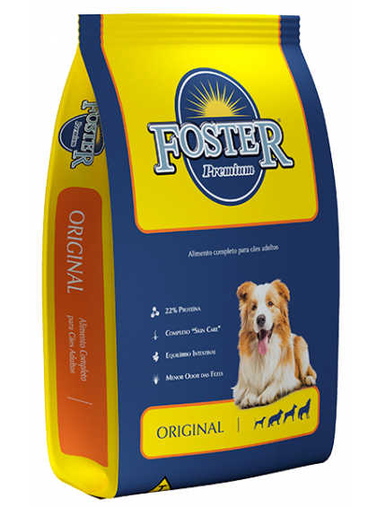 RACAO FOSTER ORIGINAL CAO TDRC 1KG CARNE