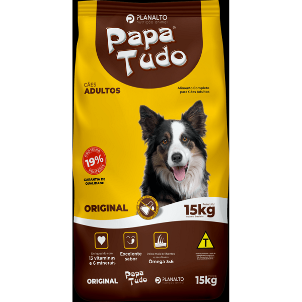 RACAO PAPA TUDO 15KG ORIGINAL