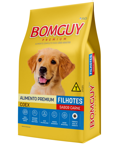 RACAO BOMGUY FILHOTES CARNE 2KG
