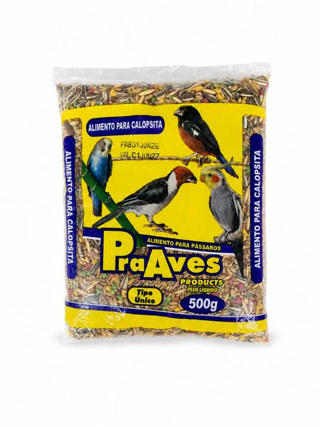MISTURA P PASSARO CALOPSITA 500G