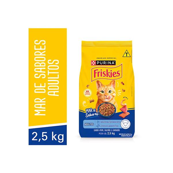 RACAO FRISKES MAR DE SABORES 2,5KG