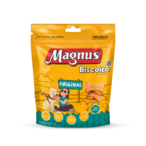 BISCOITO MAGNUS DOG 400G ORIGINAL