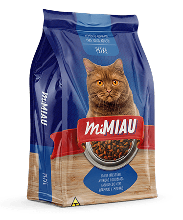 RACAO GATO ADULTO MIMIAU 1KG PEIXE ADULT