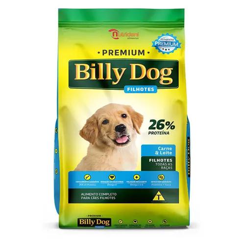 RACAO BILLY DOG FILHOTE 1KG CARNE E LEIT