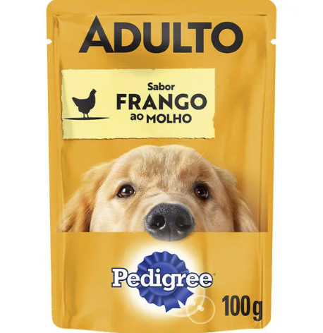 RACAO PEDEGREE SACHE FRANGO ADUL LP
