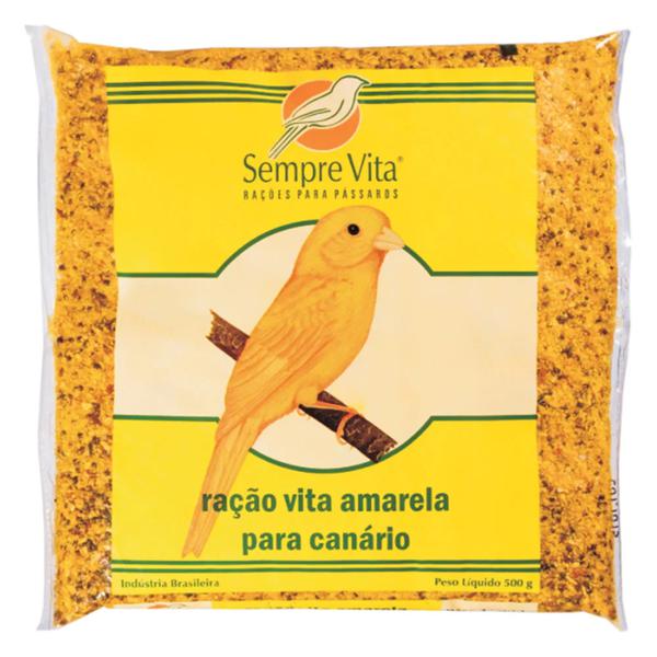 RAÇAO SEMPRE VITAMINA AMARELA 500G