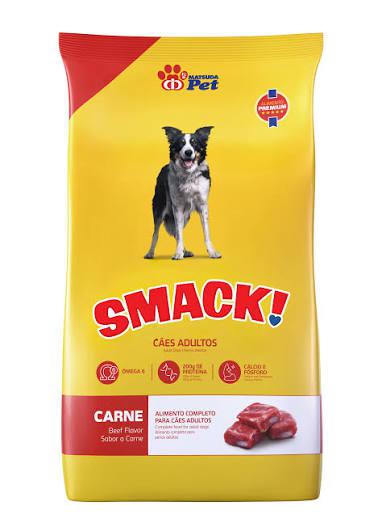 RACAO CAES SMACK 10,1KG ADULTO