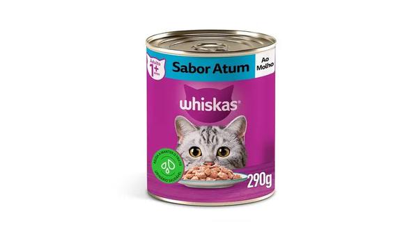 RACAO WHISKAS LT.PATE ATUM     290G