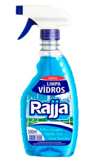 LIMPA VIDROS RAJJA GATILHO 500ML