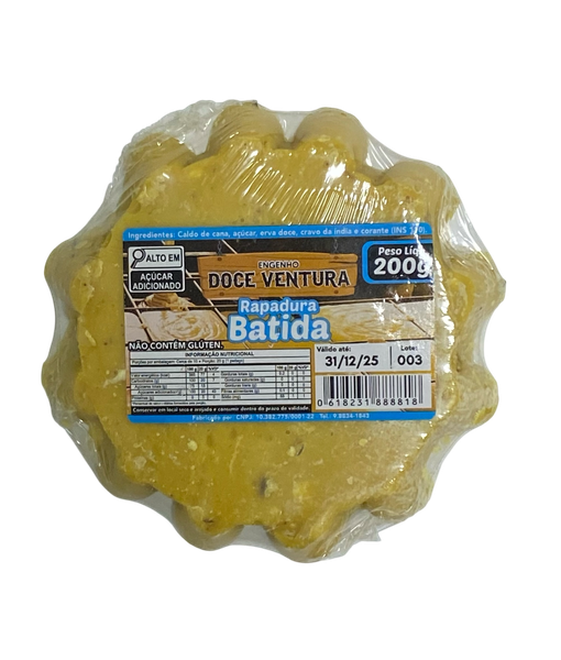 RAPADURA 200G BATIDA DOCE VENTURA