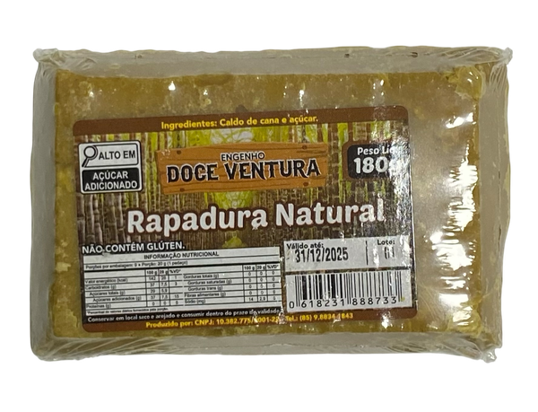 RAPADURA 180G NATURAL DOCE VENTURA