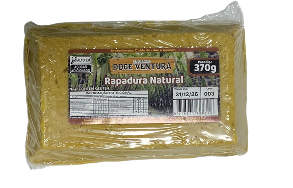RAPADURA 370G NATURAL DOCE VENTURA