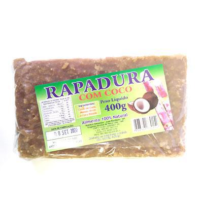 RAPADURA DOCERIA MINEIRA COM COCO 500G