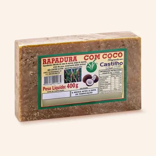RAPADURA COM COCO