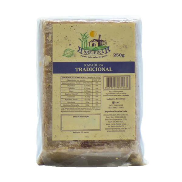 RAPADURA BREJEIRA TRAD 250G